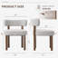Chaise d'appoint rembourrée en bois massif-1847099154