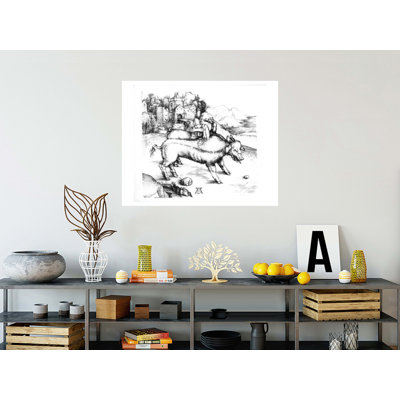 «Monstrous Pig» par Albrecht Dürer - Impression giclée
