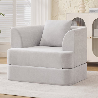 69.3'' Compression Convertible Sleeper Chair
