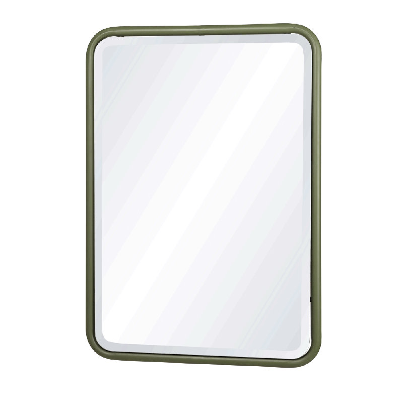 Ancle Metal Rectangle Mirror