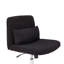 Velvet Criss Cross Office Chair with Wheels