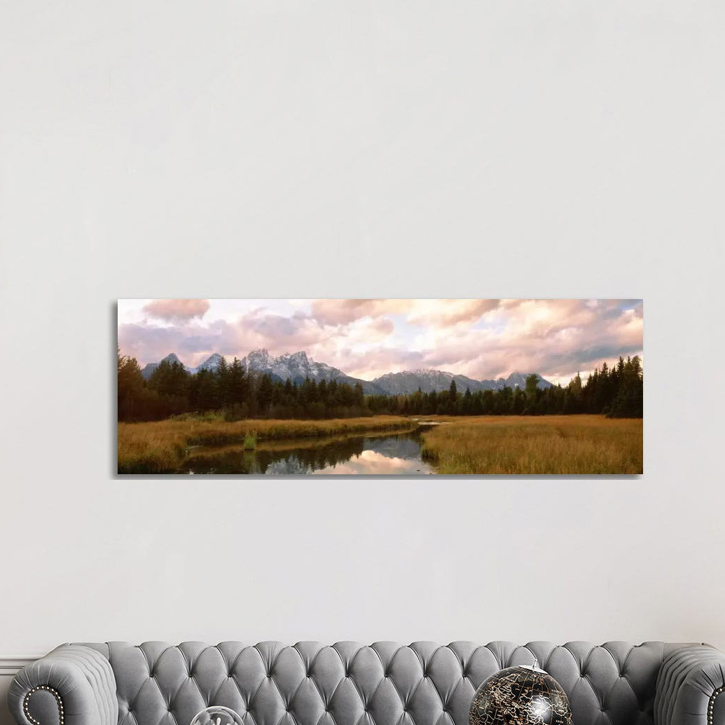Grand Teton National Park WY USA - Photograph Print on Canvas