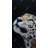 Realistic leopard face - 15.75"x31.50" Desk mat