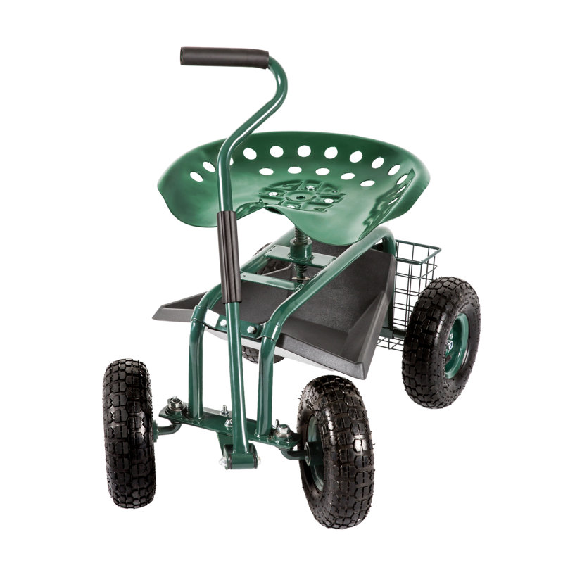 Chariot de jardin roulant