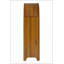 Tablette supérieure autoportante arquée à 4 niveaux, armoire de rangement asymétrique ouverte, présentoir en bois pour entrée, salon, chambre à coucher, couloir