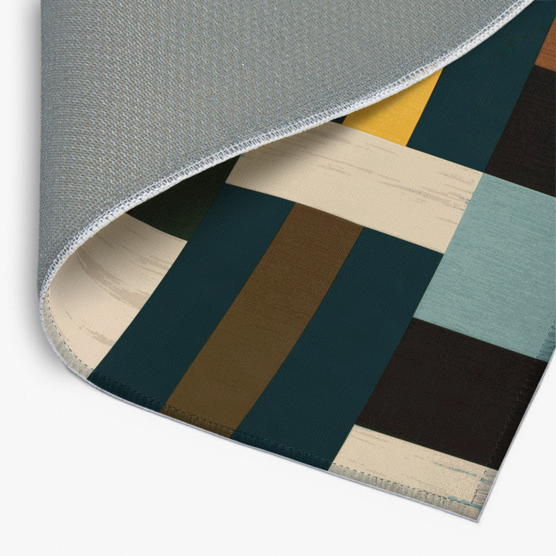 Tapis intérieur et extérieur Pixel, Rectangle 1'6" x 2'6"