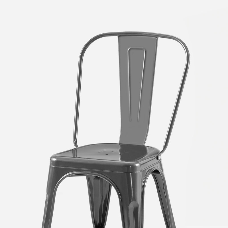 Chaise de salle à manger Kalya, Gris, 2