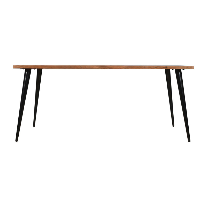 Table de salle à manger Keandria Prelude, Marron clair