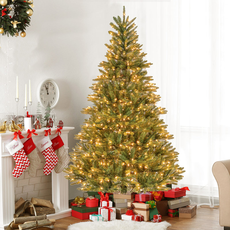 Arbre de Noël illuminé 6 pi
