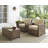 - Person Patio Conversation Set with Sunbrella® Cushions-410795532-459347023