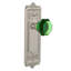 Egg & Dart Plate with Waldorf Emerald Door Knob-489954613-489954608