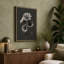 Gerbera Study in Grey Botanical - Wrapped Canvas-1875737905-1875737918
