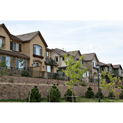 Colourado Homes by SoleilC - Wrapped Canvas Print