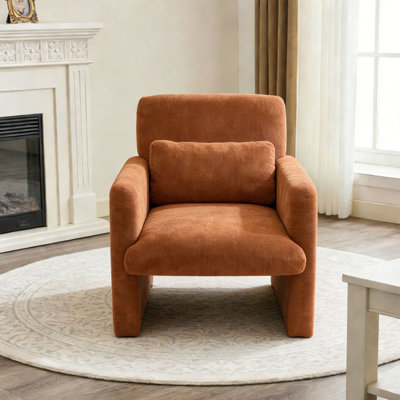 Chaise d'appoint moderne et confortable avec canapé rembourré pour le salon, la chambre et le bureau