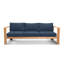 Ando Teak Patio Sofa with Sunbrella Cushions-114054985