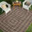 Tiza Geometric Machine Woven Indoor / Outdoor Rug -221731097