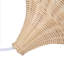 Luminaire suspendu en dôme beige à 1 lumière Gilbane-106596740