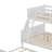 Evanghelina Bunk Bed with Trundle and Built-In Desk-1396658759