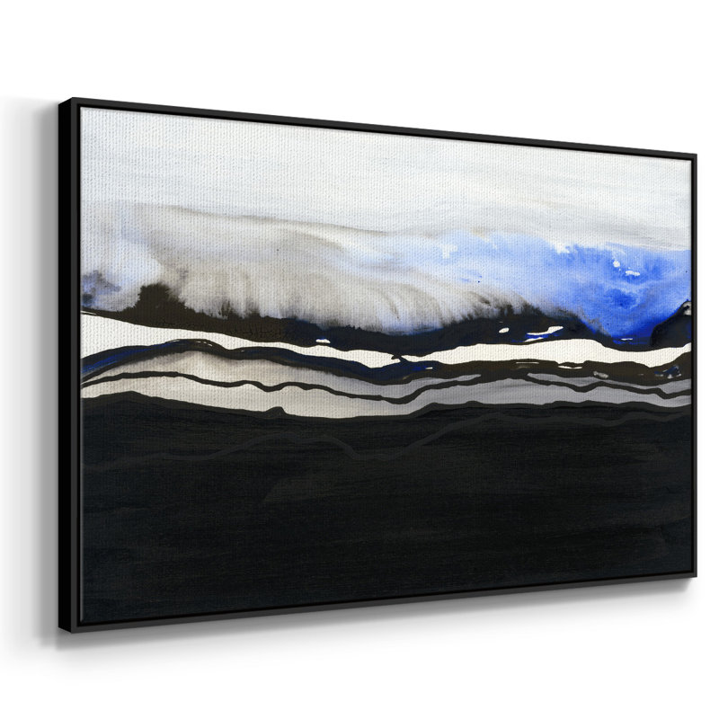 " It's About Time VII ", 27" H x 41" W x 2" D, Black
