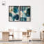 Terra Bound Diptych Shadowbox Print Blue Abstract Wall Art Set by Art Remedy, Black Frame, 10 x 15-95453213-95453209