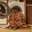 Tapis brun turc lavable à la machine-1910391207