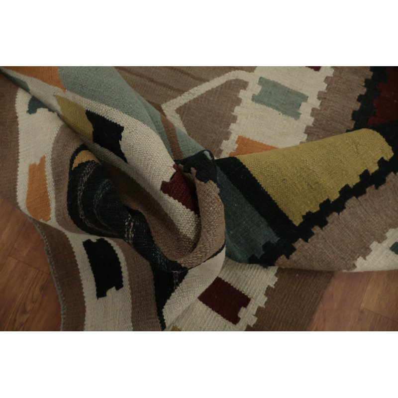 Tapis turc géométrique Kilim 12 x 14