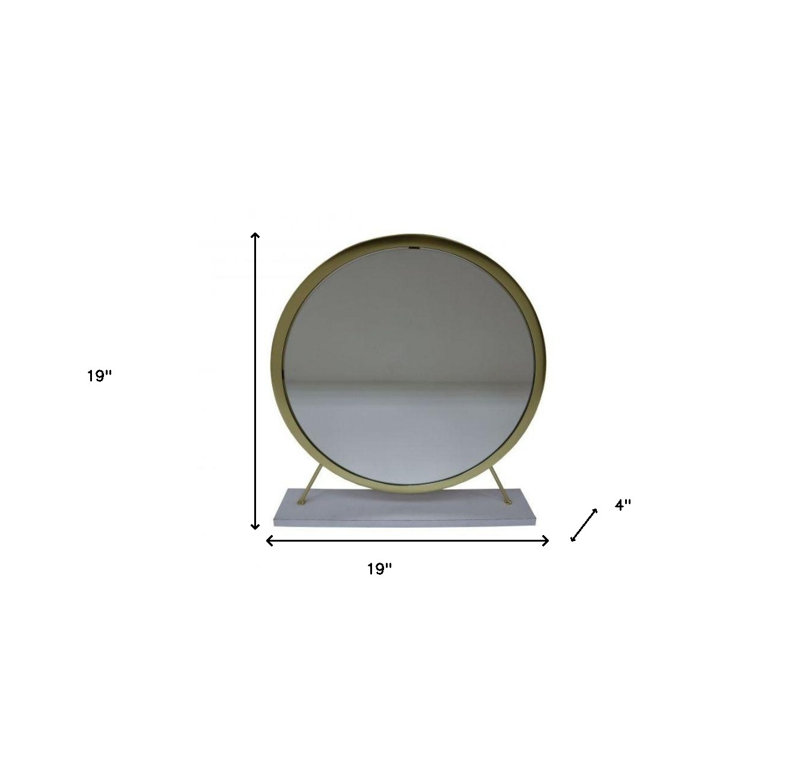 Miroir autoportant 19 po