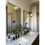 Miroir mural en métal pour salle de bain et meuble-lavabo, collection Kristveig-397643212-397643061-397643227