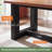 63” Solid Wood Dining Table with Strong Trestle Base