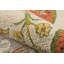 Tapis oriental ivoire / vert en laine touffeté à la main Adilet-23243767