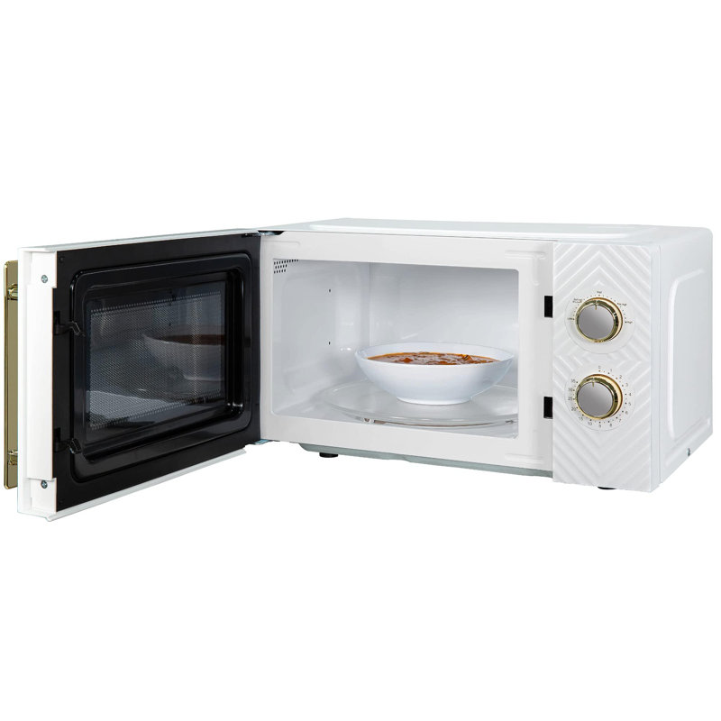 KYEUIN 45cm 0.017m³ L 700W - Watt Countertop Microwave, White