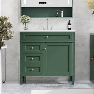 36'' Single Bathroom Vanity Base Only