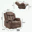 Fauteuil inclinable rembourré relevable-107233276