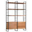 Adaire 180cm H x 124cm W Etagere Bookcase-310392875