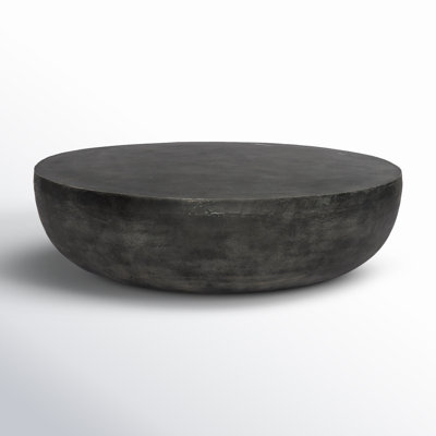 Eponine Round Metal Outdoor Coffee Table , 48'' in. W 48'' in. D