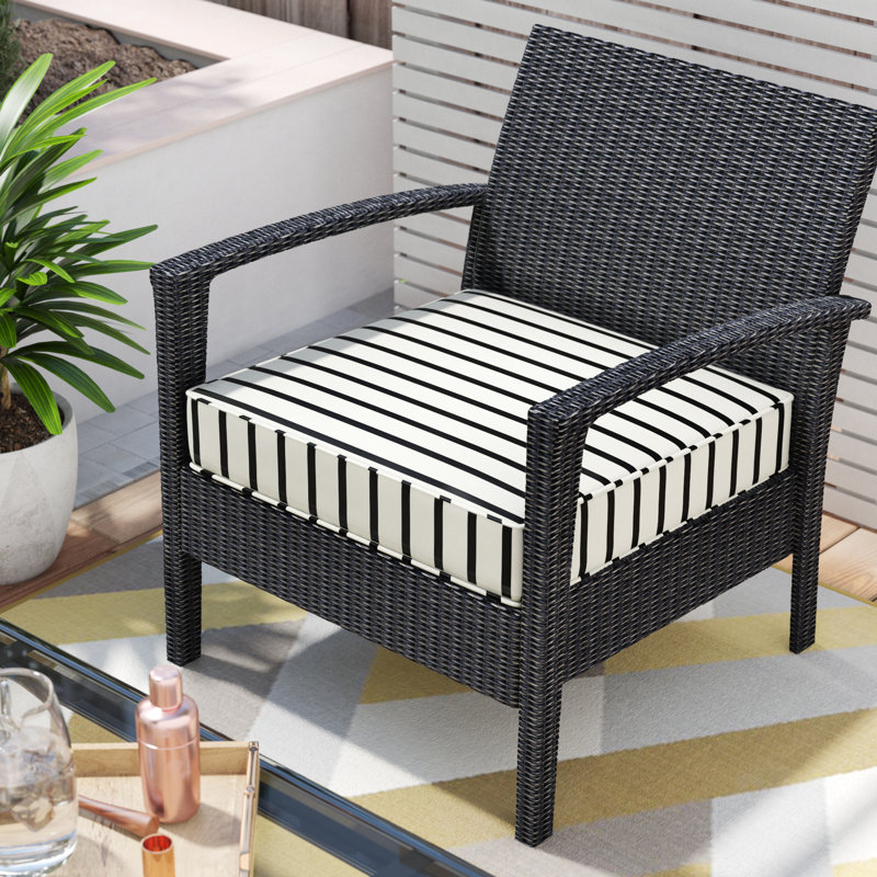LaShallia Outdoor 5'' Chair Cushion Seat Cushion, 5" H x 27" W x 29" D