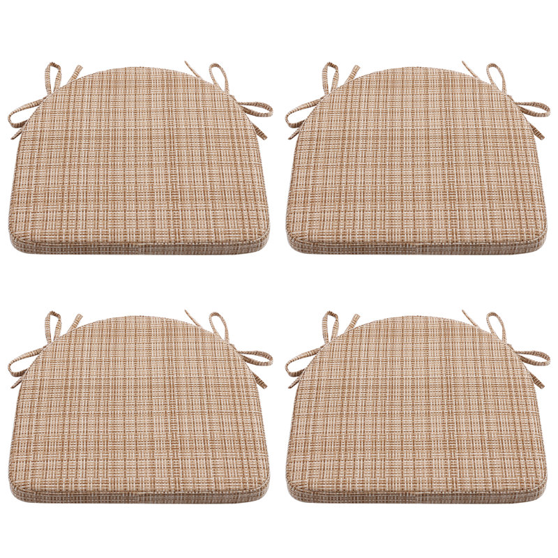 Indoor 1.5'' Chair Pad, Wheat