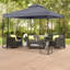 Odeon 3m x 3m Steel Permanent Gazebo-29341066