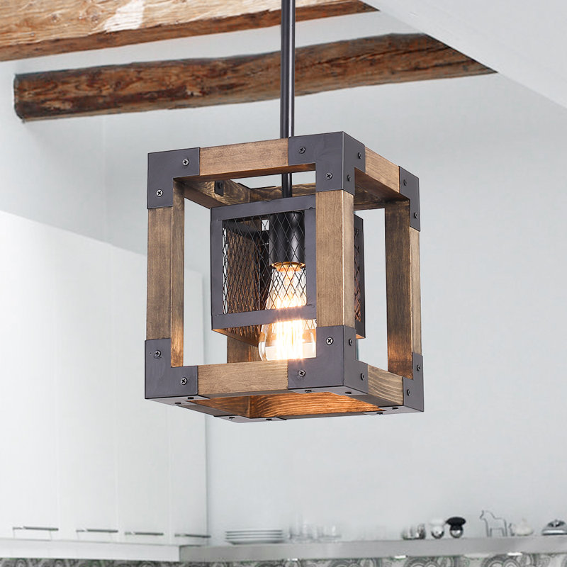 1 - Light Matte Black Pendant