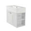 Meuble-lavabo mural flottant avec lavabo en céramique, tablette réglable-1169756321