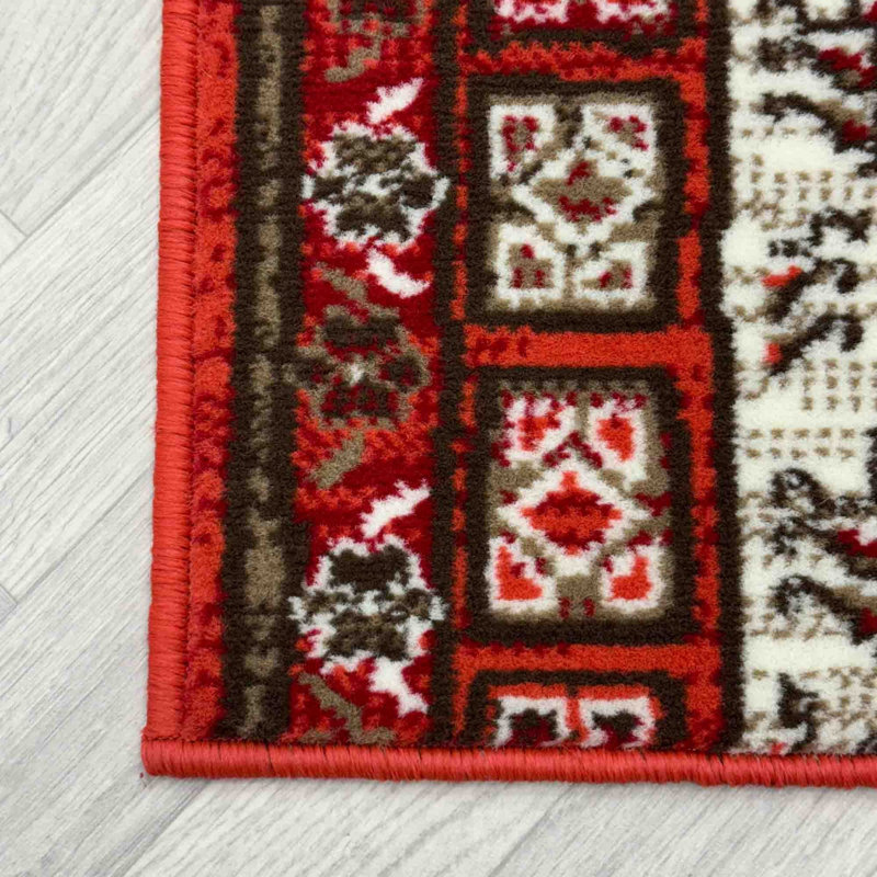 Runner Geometric Area Rug, Runner 60 x 150 cm