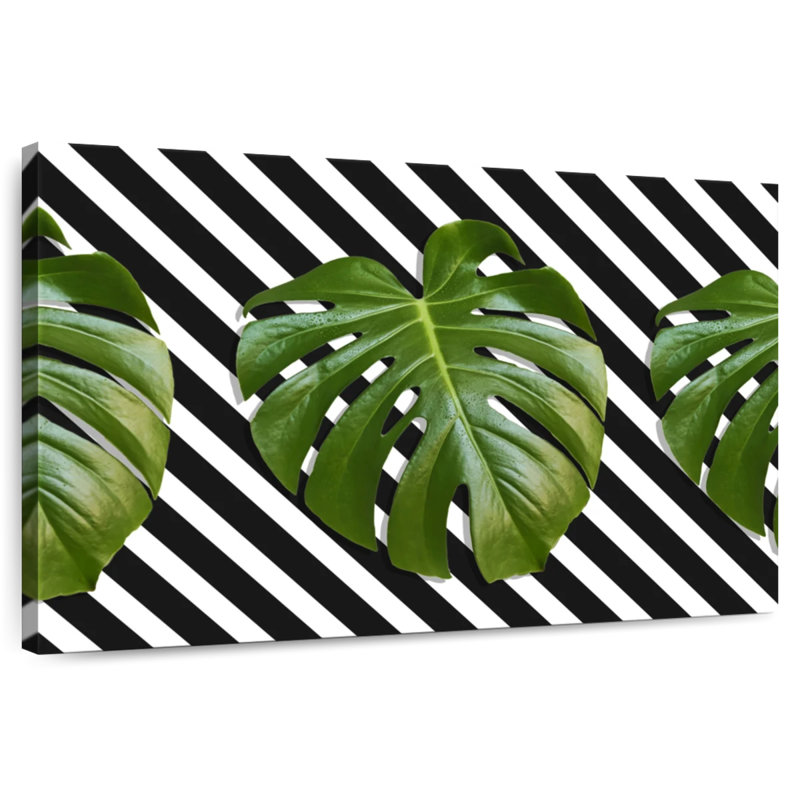 Harnek Hipster Monstera feuilles, H 8 po x l 12 po