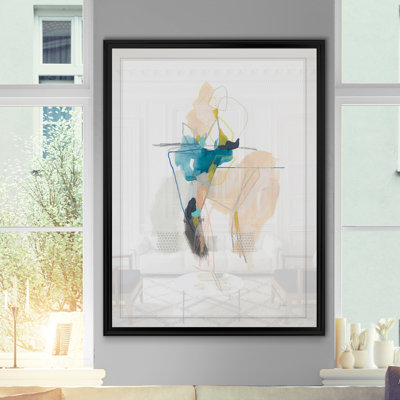 'Static Energy I' - Painting Print on Canvas