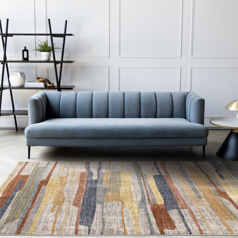 Marquist Power Loom Abstract Area Rug , Rectangle 7'10" x 10'2"