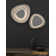 Abstract Panels 1 - Light LED Flush Mounted Sconce