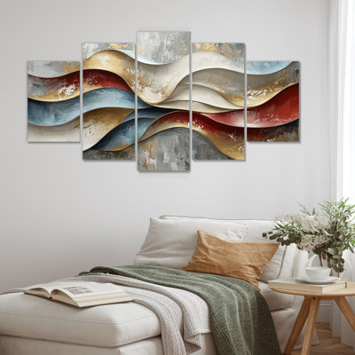 Prismatic Collision Of Optcal Art II - Collision - Modern Wall Art For Living Room Diamond