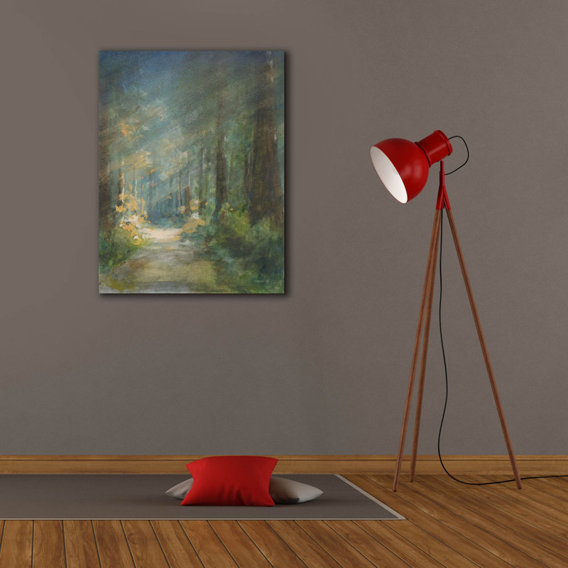 «Sun Soaki Redwoods» par Danhui Nai, art mural sur toile, H 34 po x l 26 po
