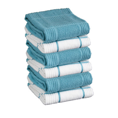 T-fal Solid and Check Dish Cloth