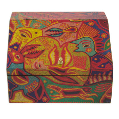 Wood Jewellery Box + Drawers