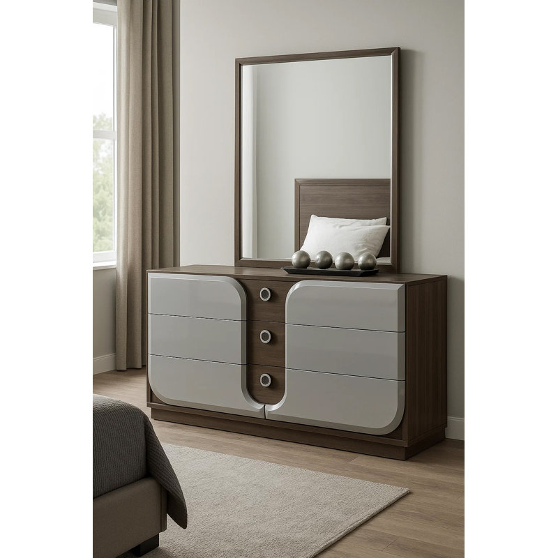 Belmin 59.06 " W 6 - Drawer Dresser